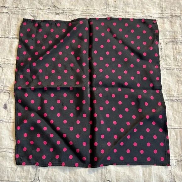 LOT OF (3) SQUARE DIFFERENT SIZE SCARVES VINTAGE HANKIES AND PURPLE SHEER GAP - Picture 5 of 9